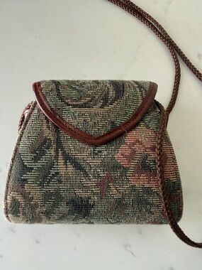 Rolfs Mini Bag Leather Tapestry